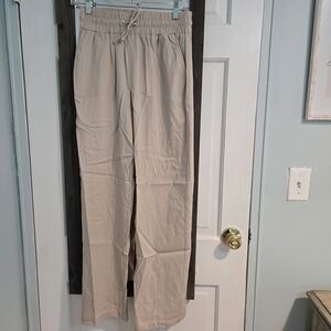 Women's Beige Casual Pants
